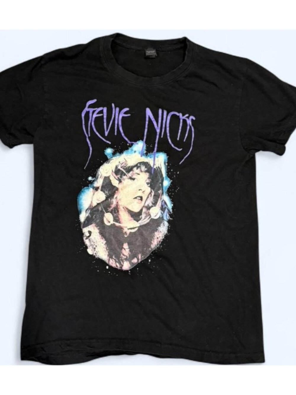 Stevie Nicks Graphic Tee Small Black Band Shirt - Picture 2 of 2